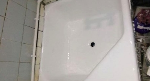 Обновление душевого поддона акрилом | Коломенская